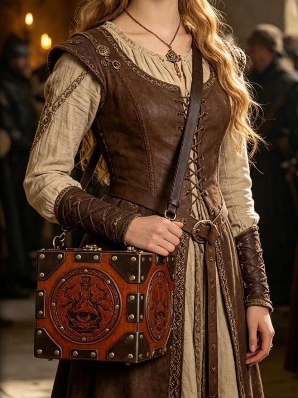 Medieval Alchemist Crossbody Bag